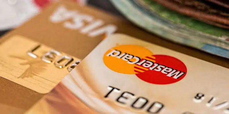 close up of credit cards